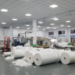 65gsm tacto suave PP SSS + PE tela protectora médica disponible