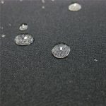 ropa deportiva de la tela de Pongee del poliéster de cuatro maneras