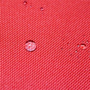 PU / PVC / PA / ULY tela revestida de la prueba de la prenda impermeable de Oxford del poliéster para las mochilas y los bolsos del deporte