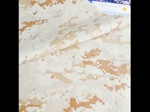 buena calidad patrón de camuflaje 100% tela de nylon uso militar de seguridad